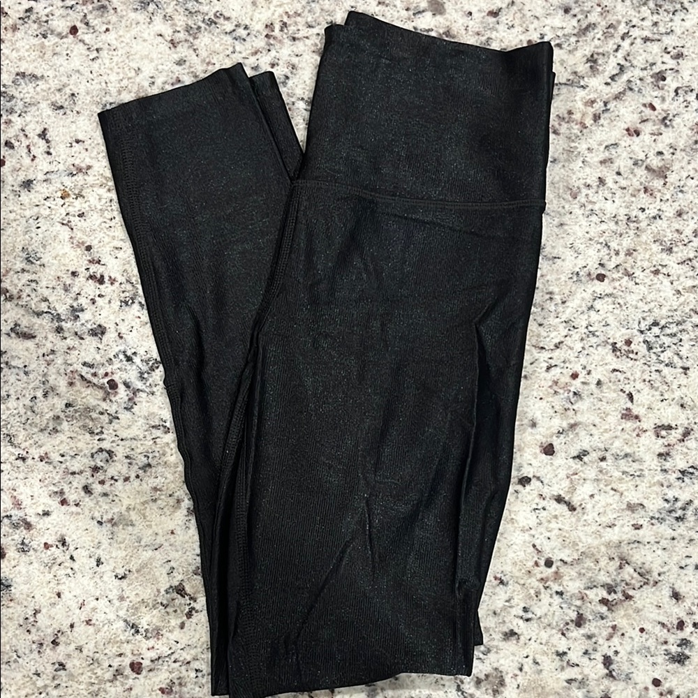 Women’s Shinny Black Leggings